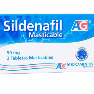 Sildenafil masticable 50 Mg x 2 Tab La Francol Ag Sildenafil masticable 50 Mg x 2 Tab La Francol Ag