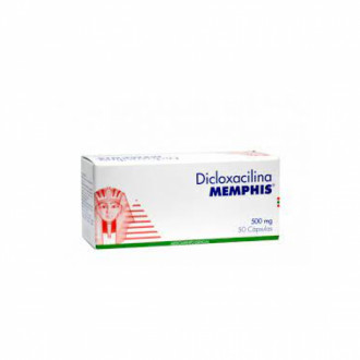 DICLOXACILINA 500MG50 CAP - MEMPHIS