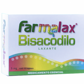 FARMALAX BISACODILO X100 GRAGEAS 5MG ECAR